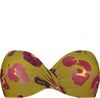 rust bandeau bikinitop