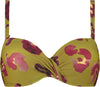 rust bandeau bikinitop