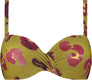 rust bandeau bikinitop