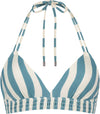 Bella Stripe Triangel bikinitop