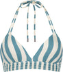 Bella Stripe Triangel bikinitop