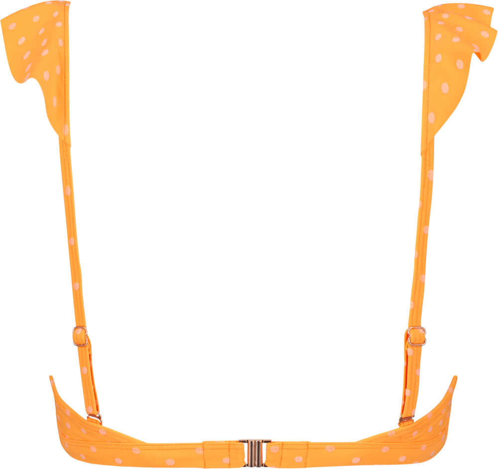 Painted Animal Ruffle Bikinitop