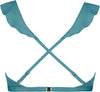 Painted Animal Ruffle Bikinitop