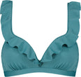 Painted Animal Ruffle Bikinitop