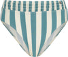 Bella Stripe bikinibroekje hoog