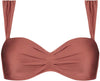Bandeau Chocolate Shine bikinitop