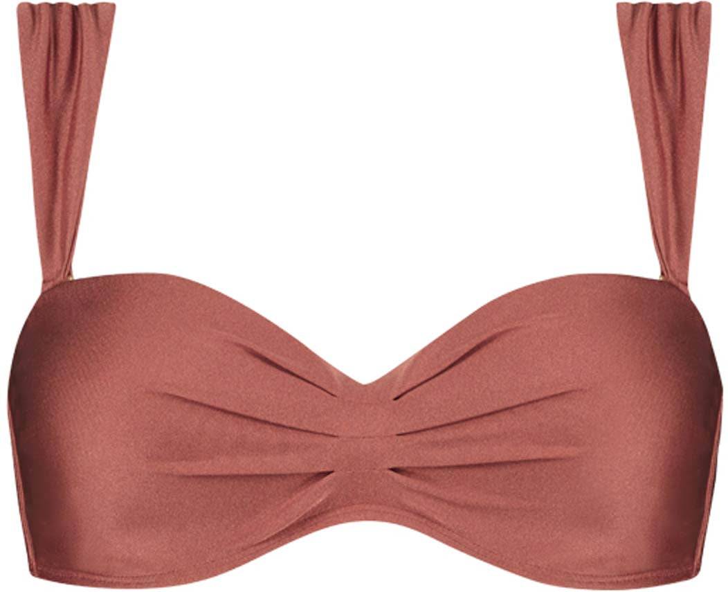 Bandeau Chocolate Shine bikinitop
