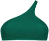 One Shoulder Fresh Green bikinitop