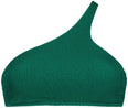 One Shoulder Fresh Green bikinitop