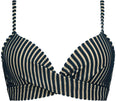 Knitted Stripe Twist bikinitop