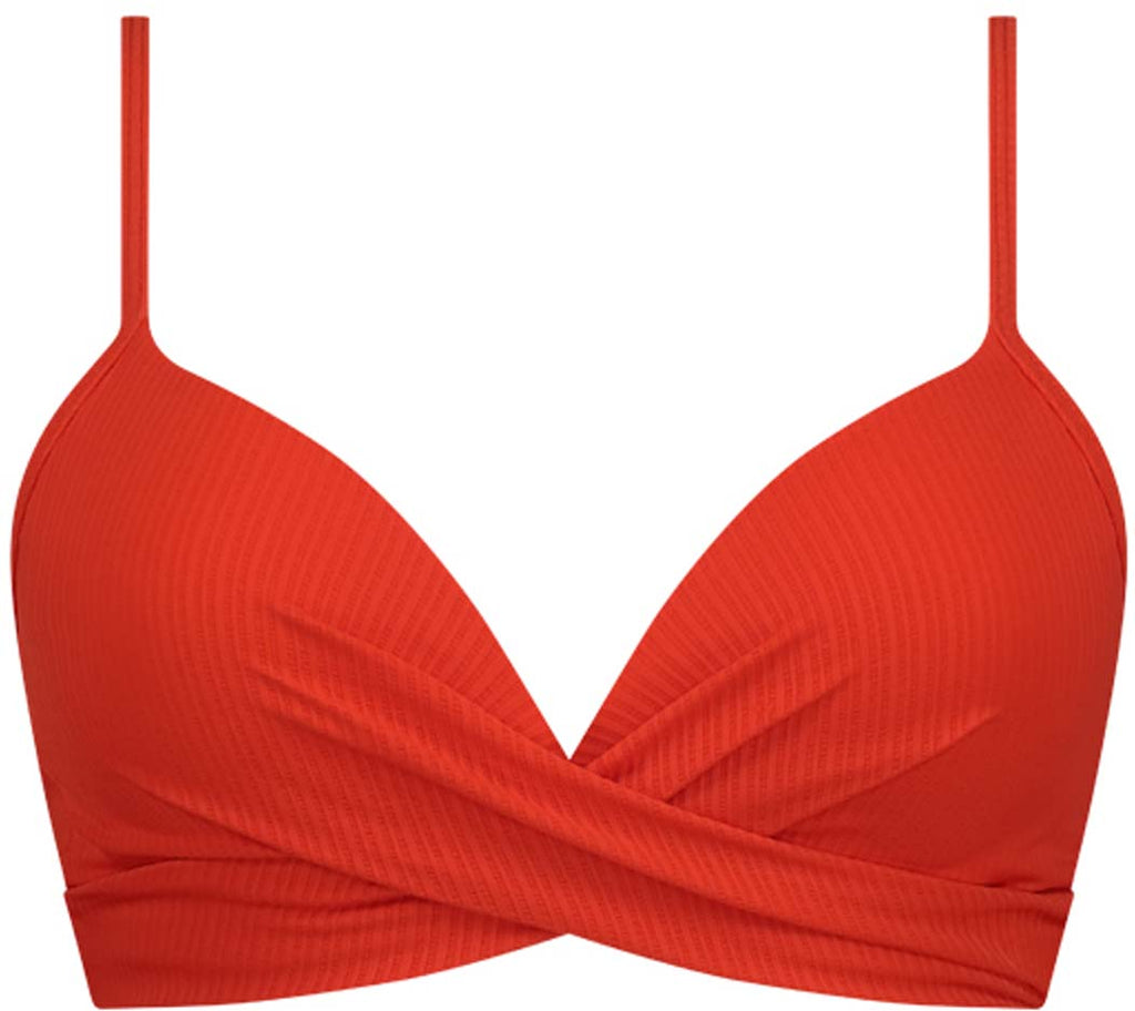Twist Fiery Red bikinitop