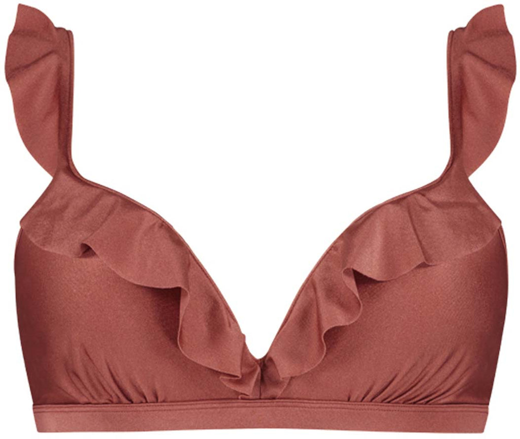 Ruffle Shine bikinitop