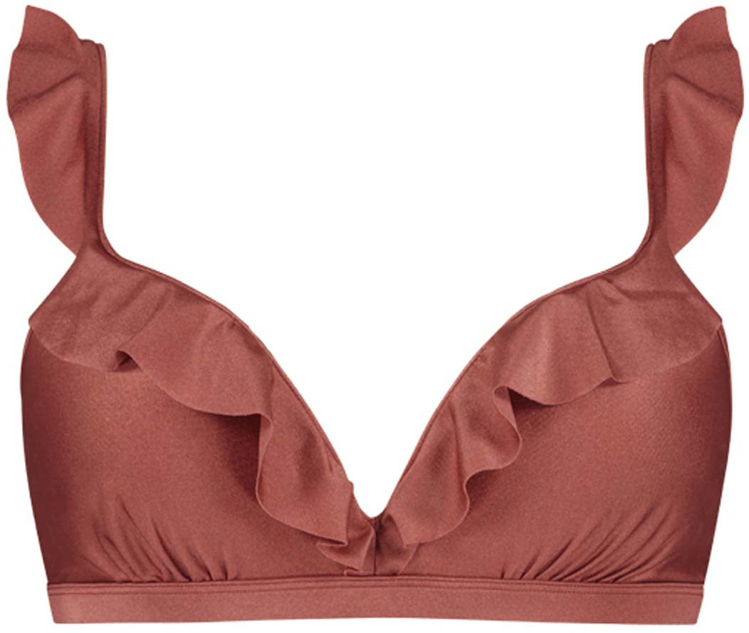 Ruffle Shine bikinitop