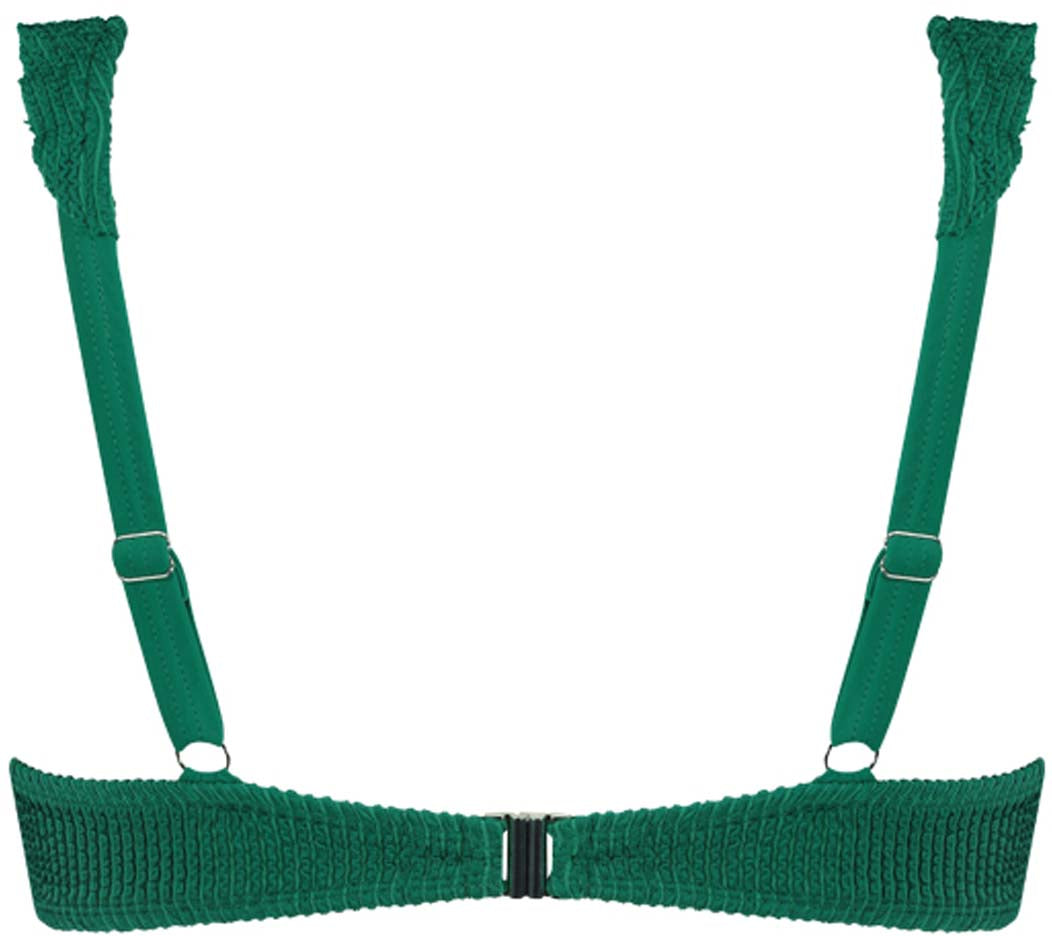 Fresh Green Ruffle bikinitop