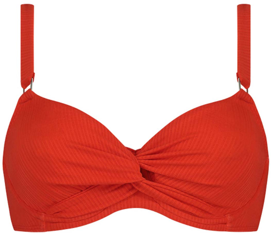 Fiery Red Bh-fit bikinitop