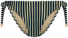 Knitted Stripe Strik bikinibroekje