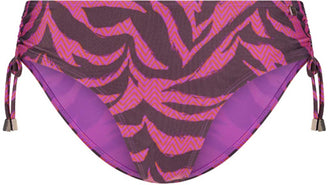 Zigzag Zebra Strik bikinibroekje