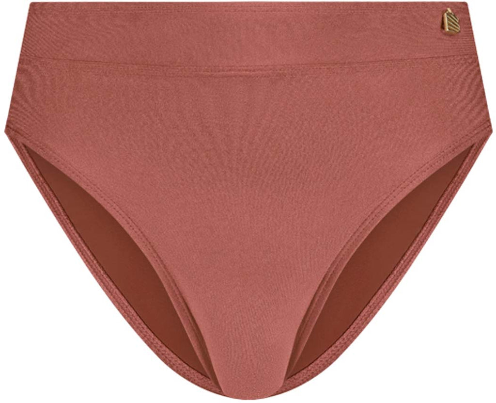 High-Waist Chocolate bikinibroekje