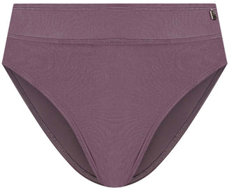 High-waist Plum bikinibroekje