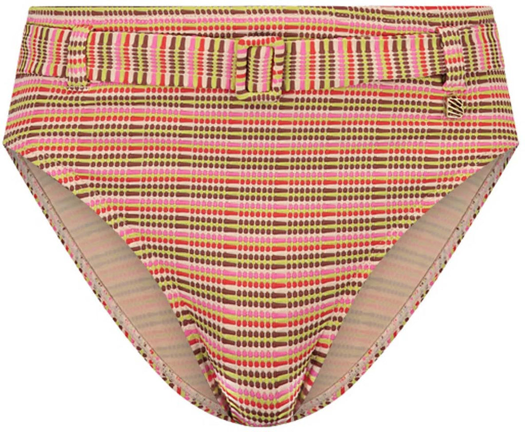 High-waist Woodstock bikinibroekje