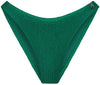 Green High-waist bikinibroekje