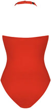 Fiery Red halterbadpak