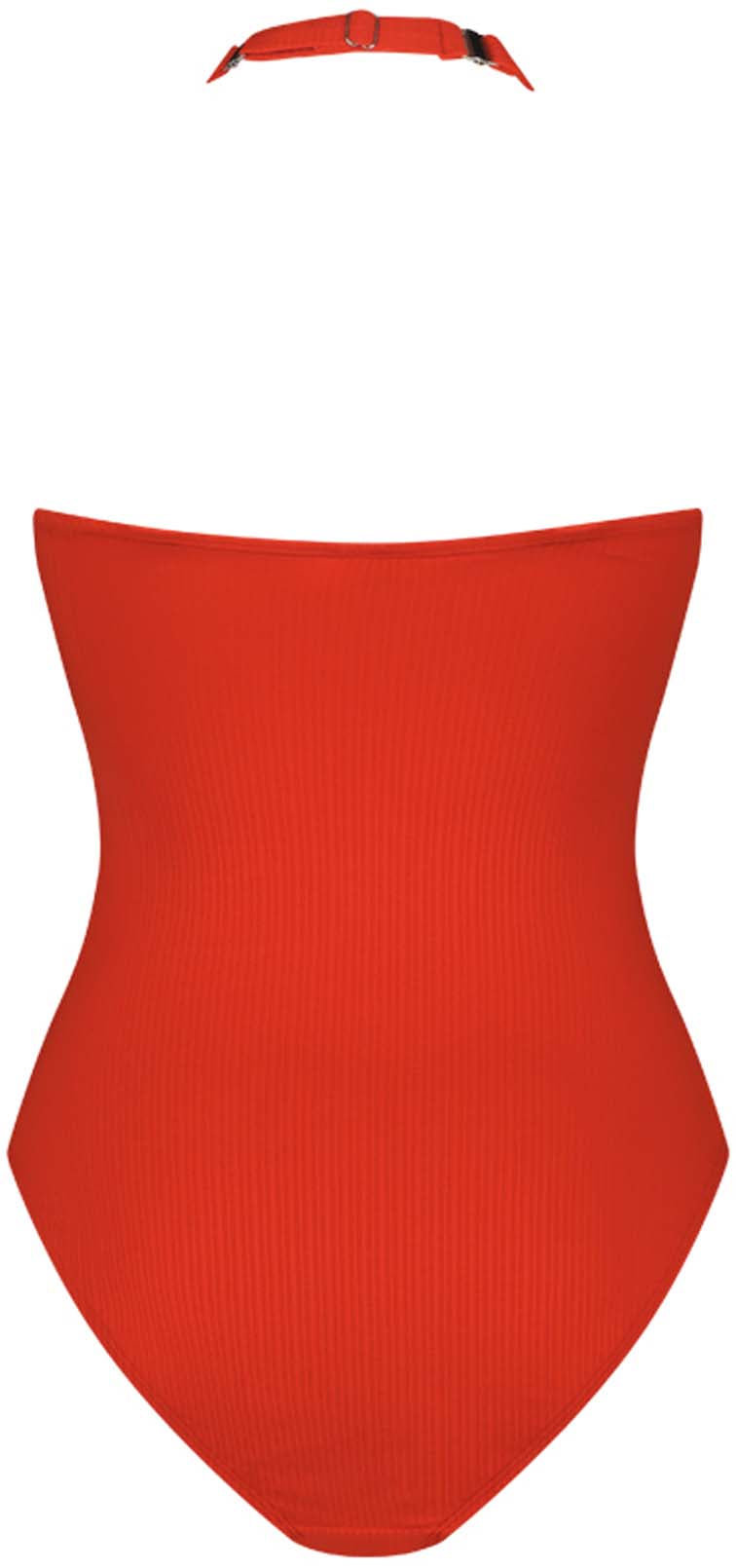 Fiery Red halterbadpak