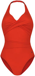 Fiery Red halterbadpak