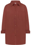 Chocolate Shine strandblouse