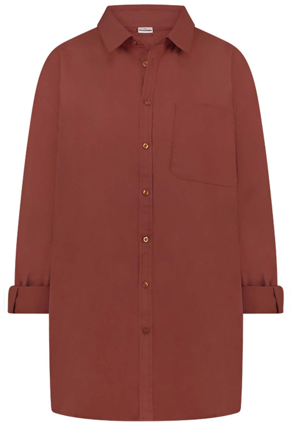 Chocolate Shine strandblouse