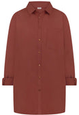 Chocolate Shine strandblouse