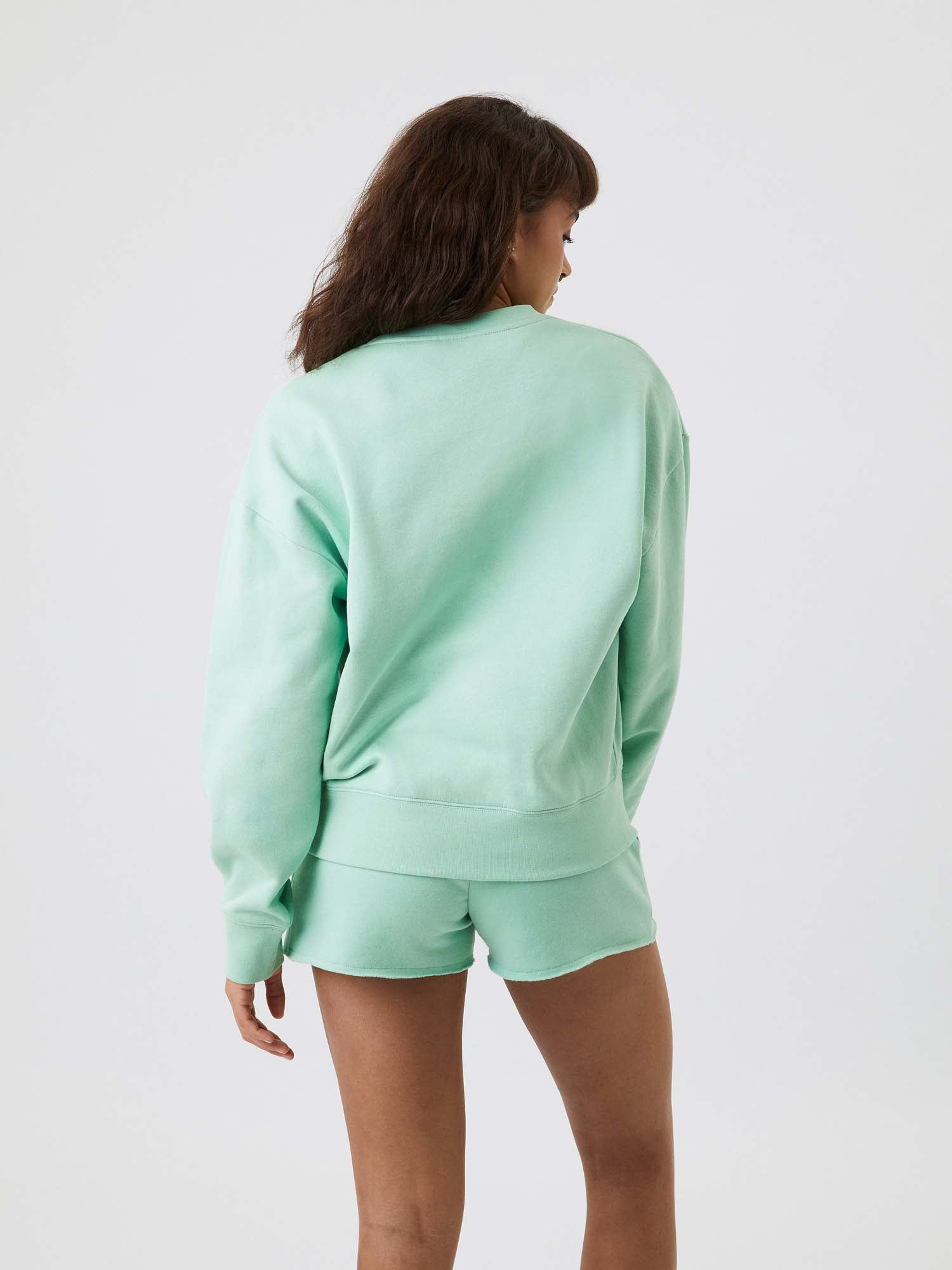 Borg Boyfriend Crew sweater