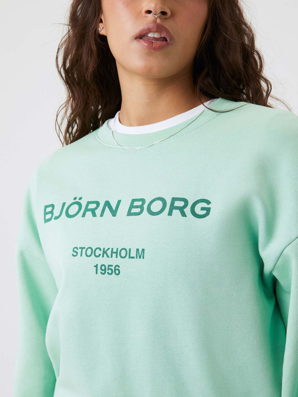 Borg Boyfriend Crew sweater