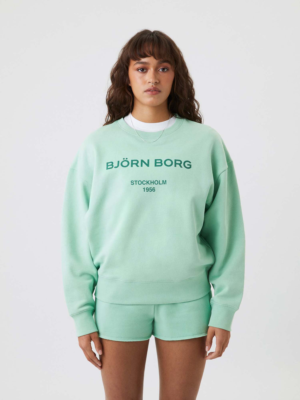 Borg Boyfriend Crew sweater
