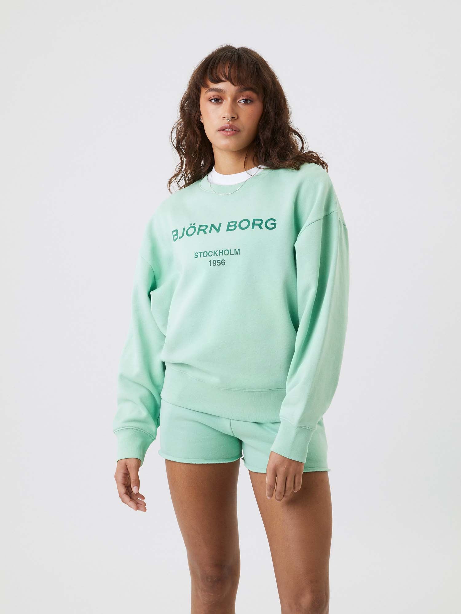 Borg Boyfriend Crew sweater