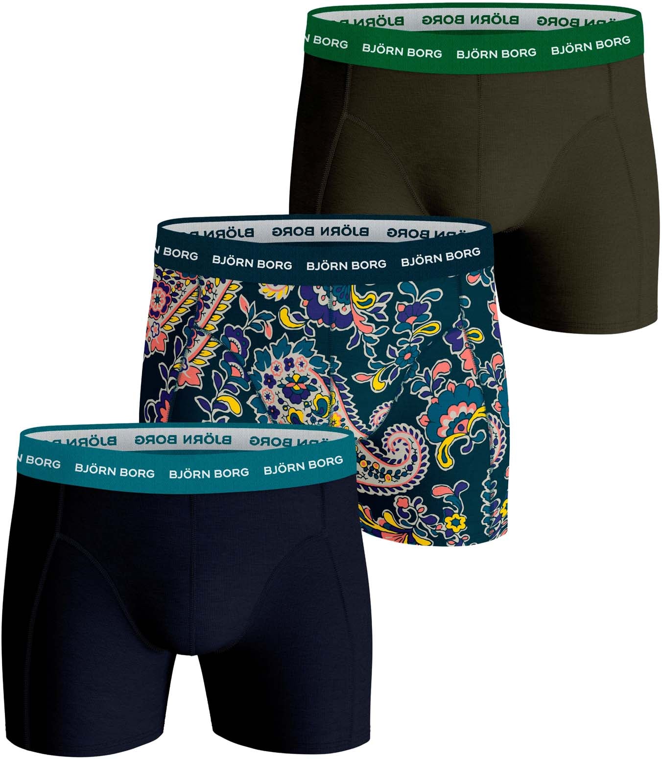 Cotton Stretch 3p boxer