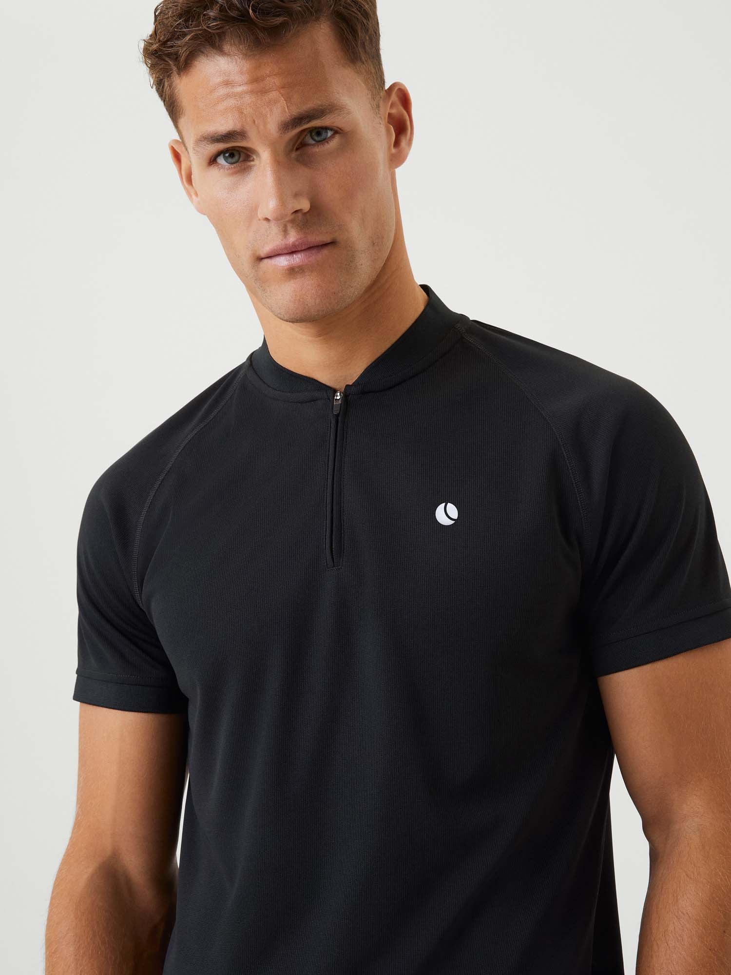 Ace Performance Zip poloshirt