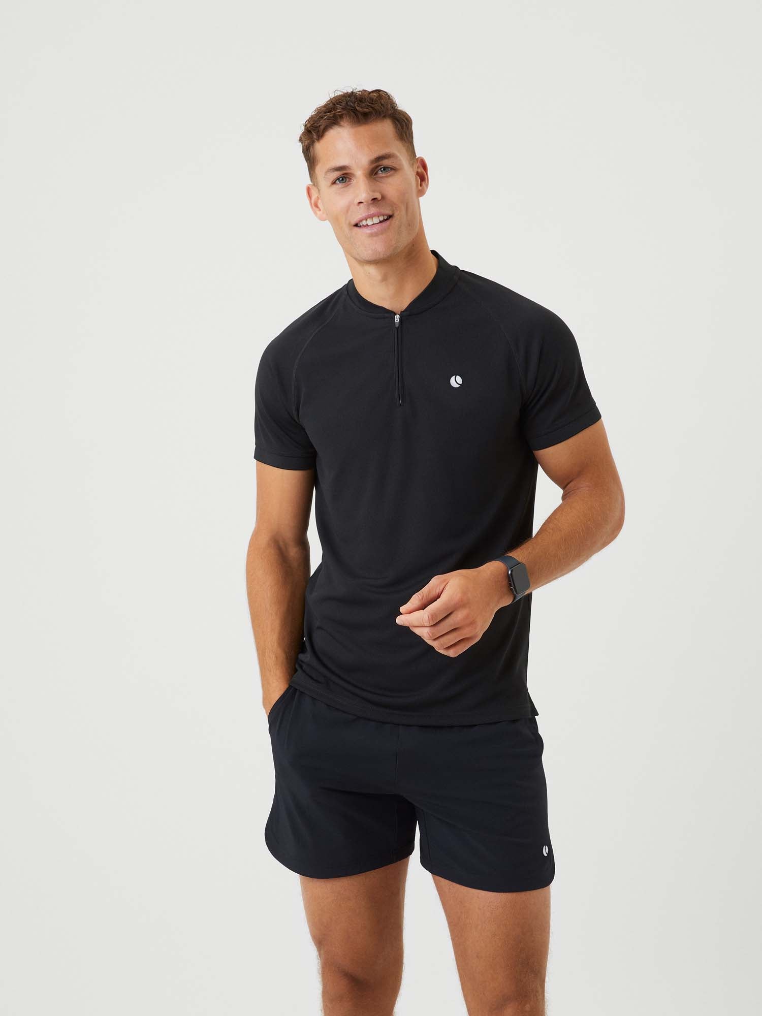 Ace Performance Zip poloshirt