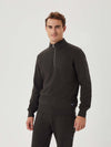 Centre Half Zip hoodie