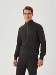 Centre Half Zip hoodie