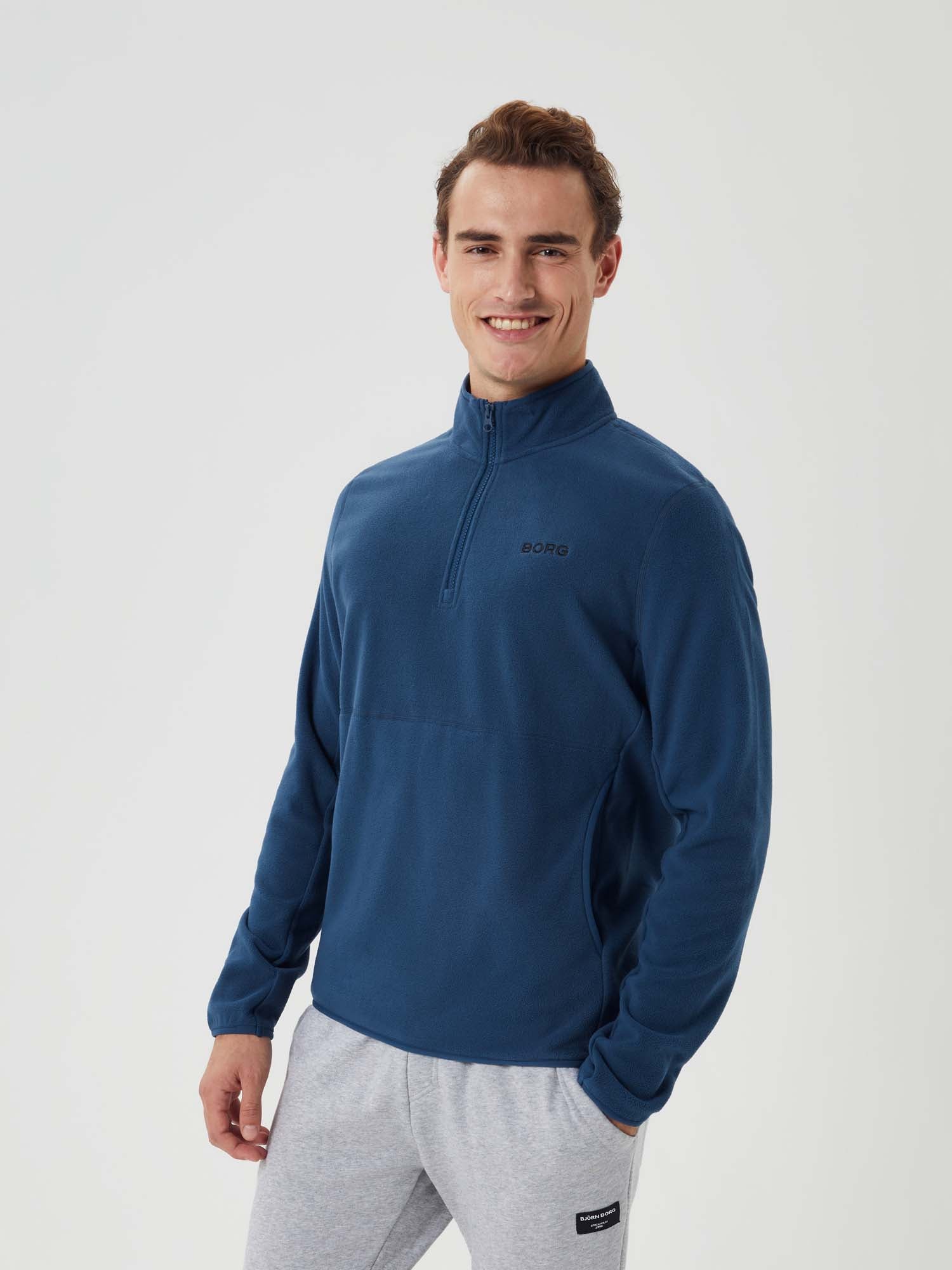 Half-zip Fleece vest