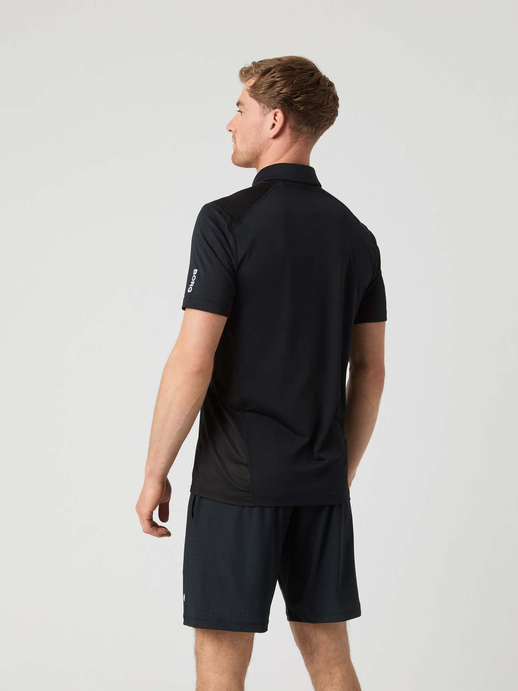 Ace Mesh Panel Polo shirt