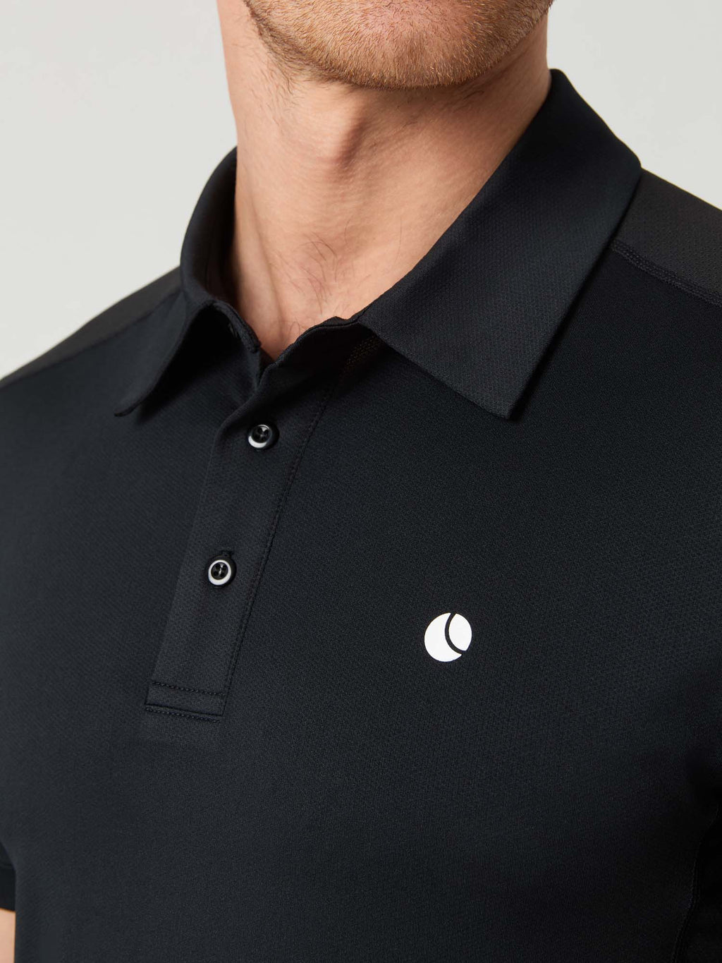 Ace Mesh Panel Polo shirt