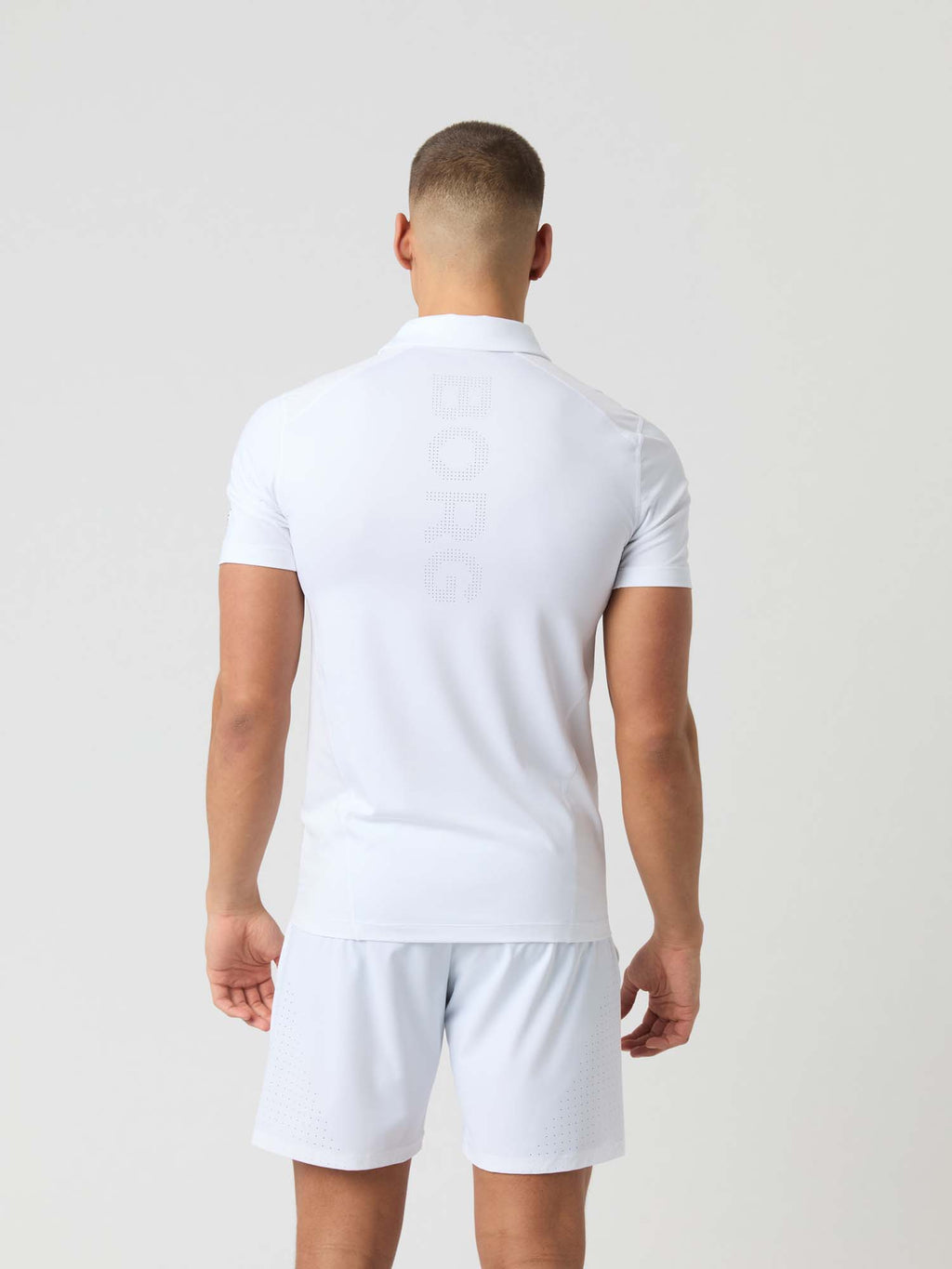 Ace Mesh Panel Polo shirt