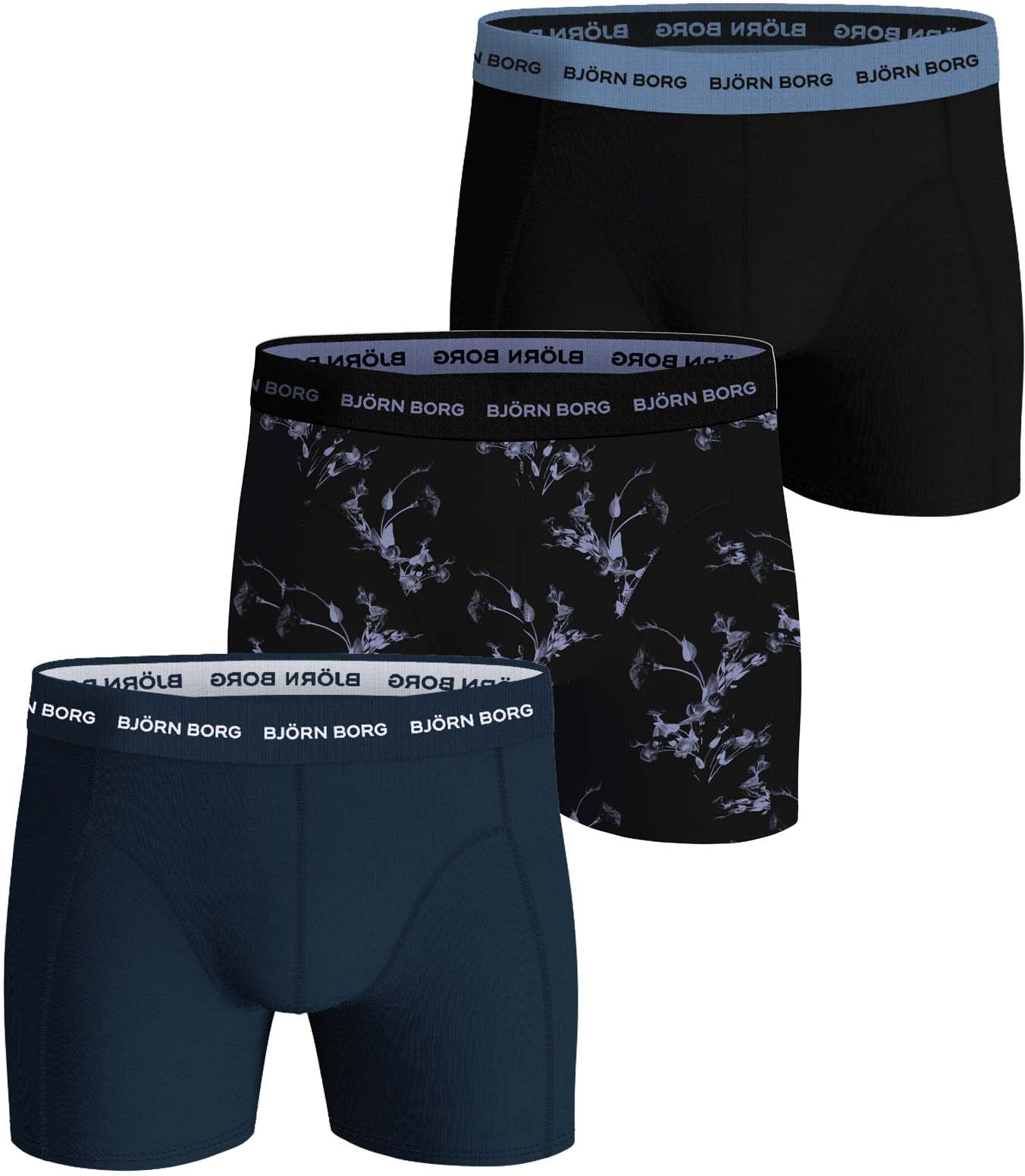 Cotton Stretch 3p boxershorts