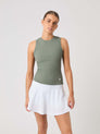 Ace Pockey Ribbed Tank top