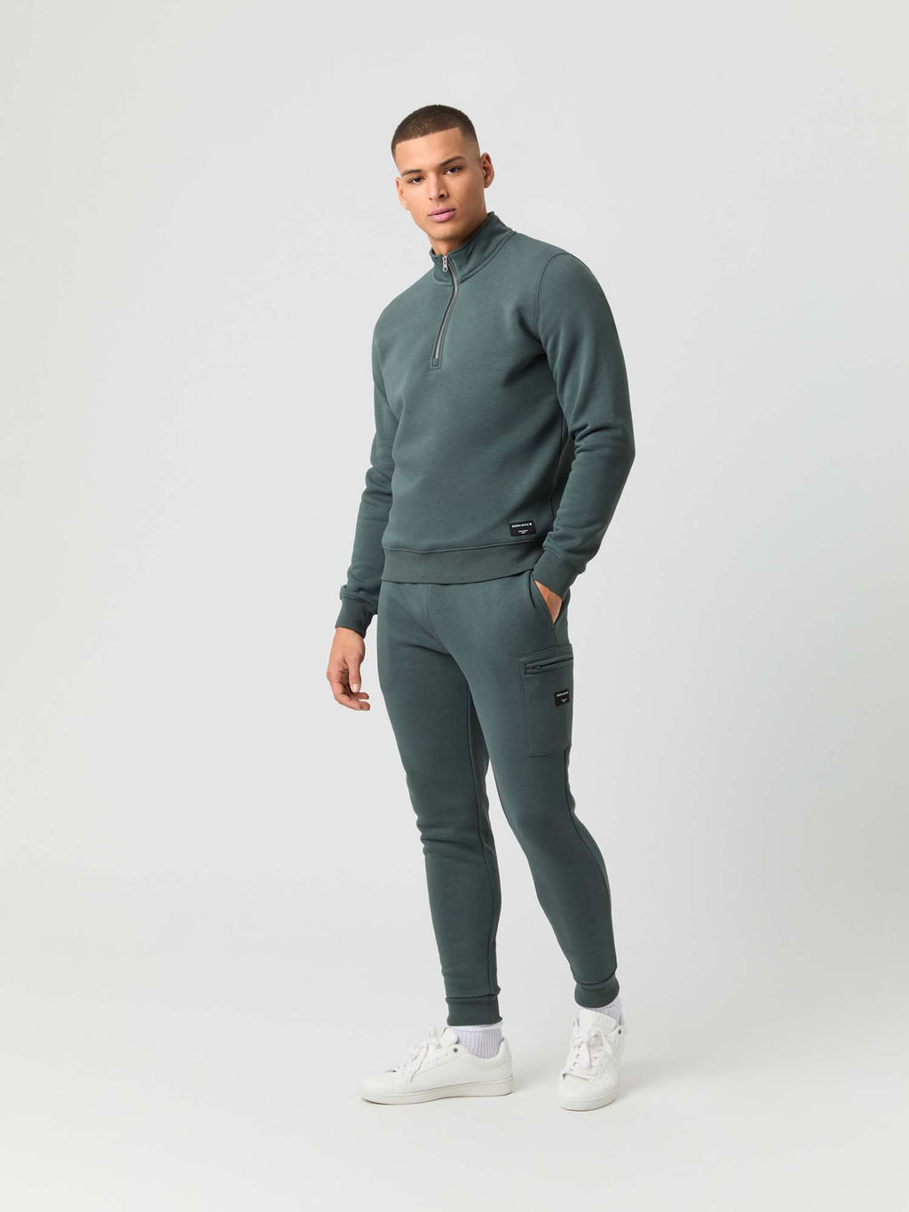 Centre Half Zip top