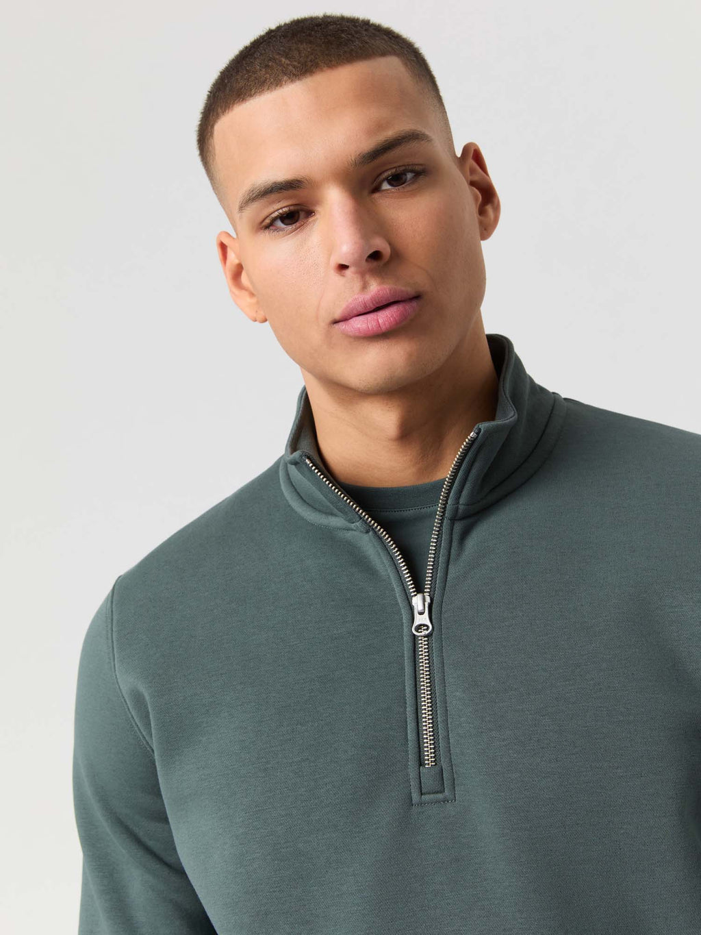 Centre Half Zip top