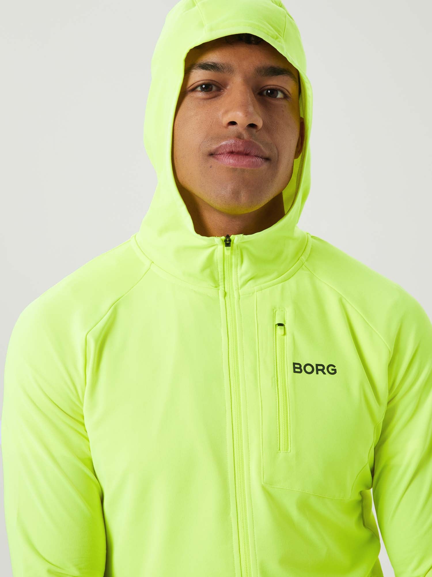 Running Mid Layer Hood jack