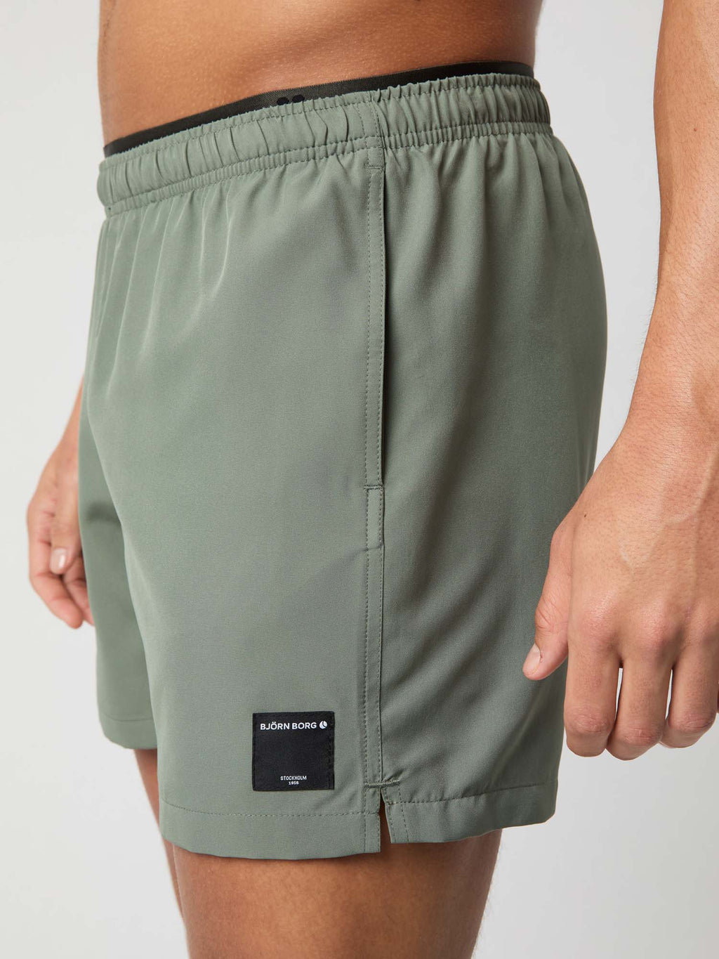 Elastic zwembroek